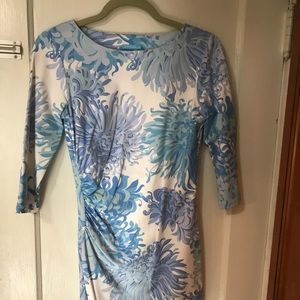 NWT J.McLaughlin Rouched Sage Dress size XS